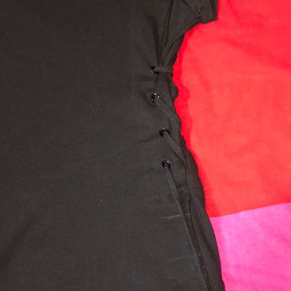 Black Top with Strings - Picture 3 of 3